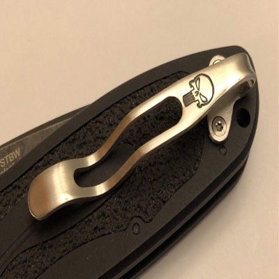 Custom Titanium Deep Carry Pocket Clip for Kershaw Blur Knife 1670
