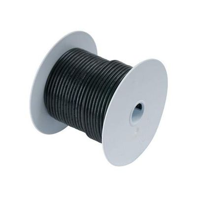 Ancor 100010 18 Ga. Black Tinned Wire-100 Ft