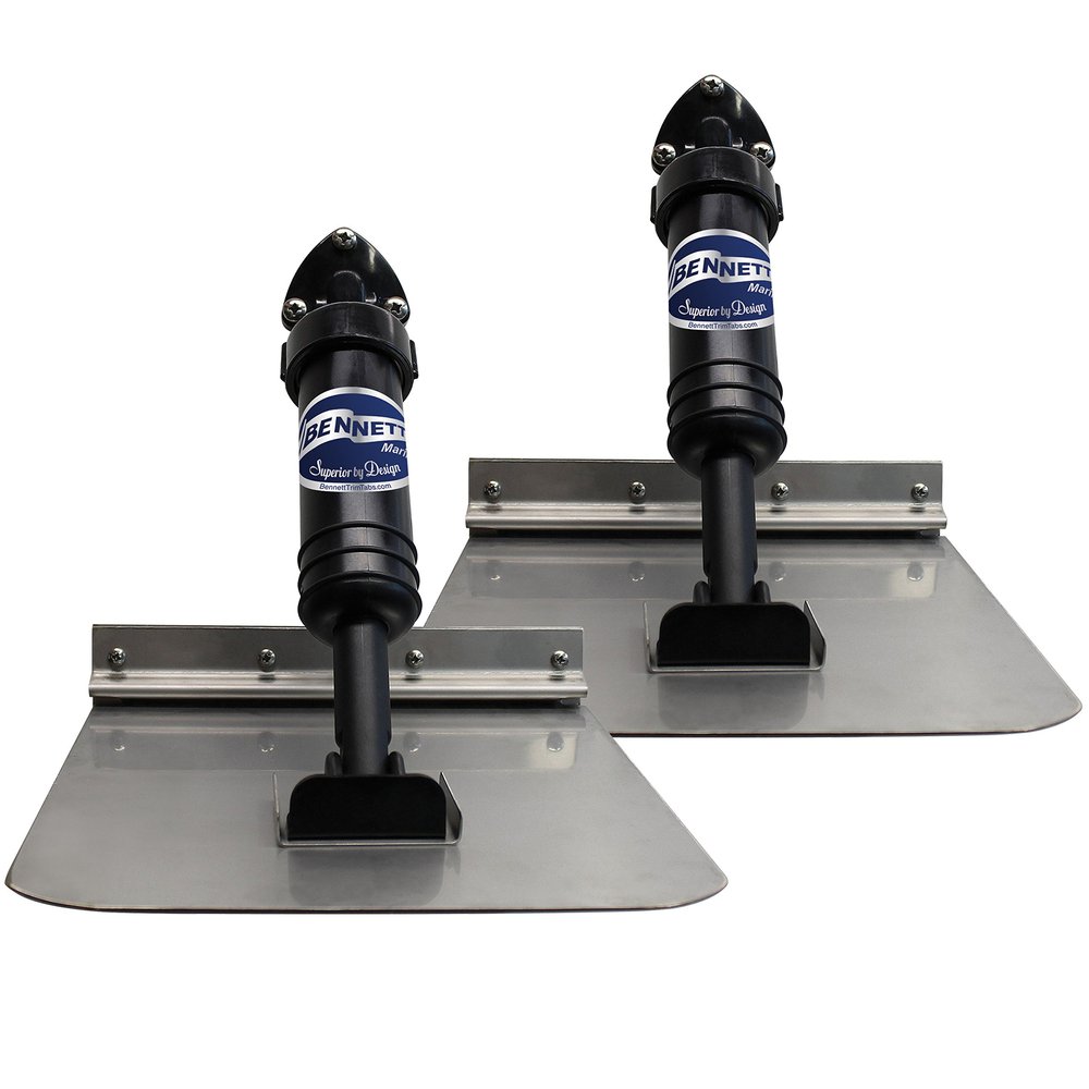 Bennett Marine SLT10; Trim Tab Set-Selflevelng 10X10