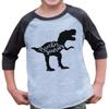 7 ate 9 Apparel Baby's Dinosaur Brothersaurus Grey 12 Months view 1