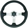 Uflex Nisidabs Silver Aluminum Spoke Steering Whl view 1