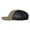 Richardson Fitted Trucker with R-Flex S/M Charcoal/ Neon Green view 3