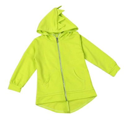 Baby Coat for 1-6 Years Old,Toddler Boys Girls Kids Dinosaur Style Hooded Outerwear Jacket Autumn Winter Overcoat (12-24 Months, Yellow)