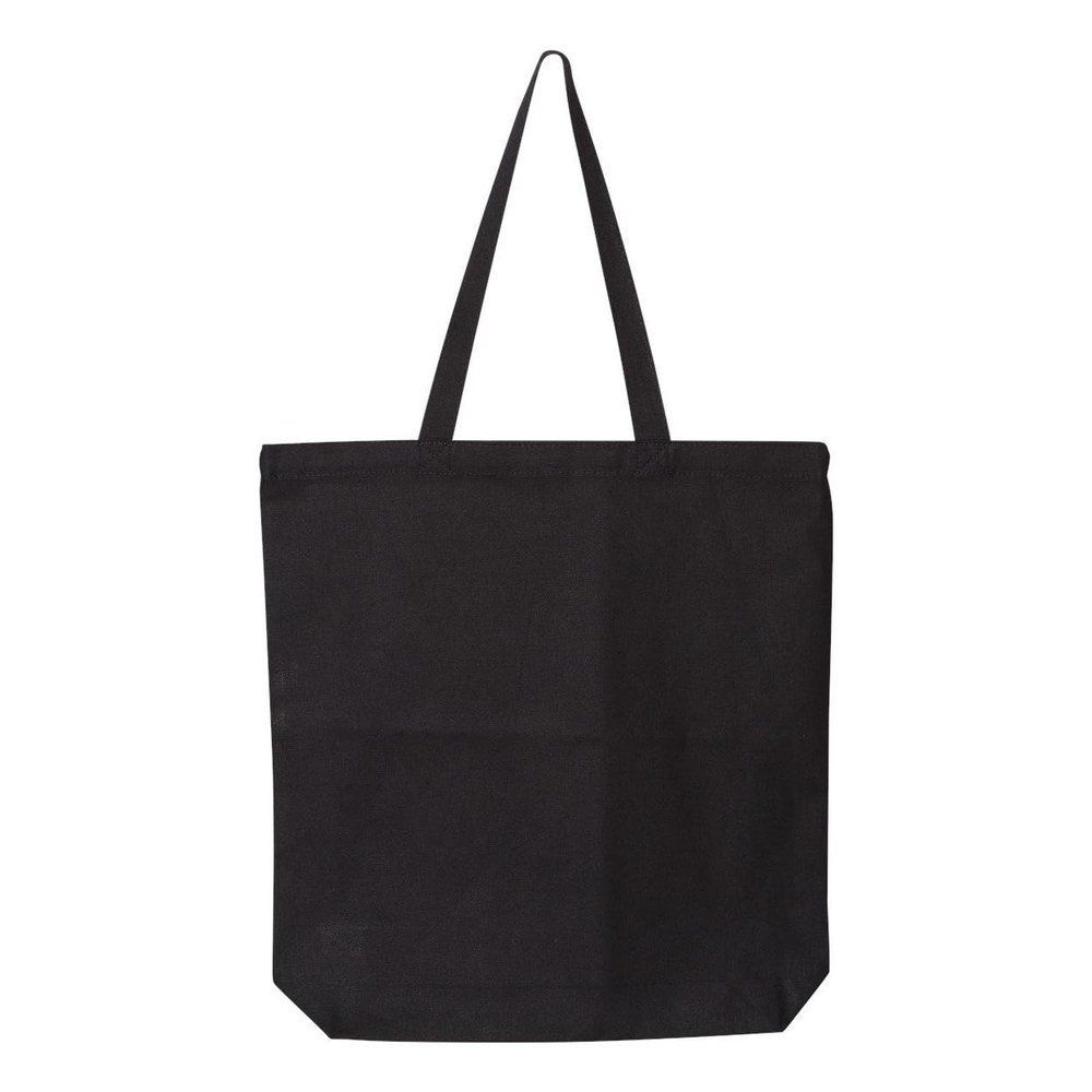 OAD Medium 12 oz Gusseted Tote OS BLACK