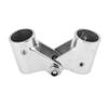 Acouto Swivel Pipe Connector Stainless Steel Boat Rail Fittings Folding Swivel Connector for Marine Boat Yacht(25mm Outer diameter) view 1