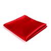 fortunatever Mens Red Satin Pocket Square view 1