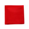 fortunatever Mens Red Satin Pocket Square view 3
