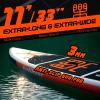 FunWater Stand Up Paddle Board Ultra-Light Inflatable Paddleboard with SUP Accessories for Adults & Youth of All Skill Levels (Classic Cruise) view 3