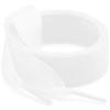 WEGOODZF Women Sheer Shoe Laces: 2 Pairs 2CM Wide 39 inch White Organza Shoelaces for Sneakers view 1