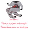 Family Feeling Tractor Little Boys Long Sleeve Pajama Sets for Child Cotton Pyjamas Toddler Kids Pjs Size 3T view 3