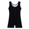 BAOHULU Leotard for Toddler Girls Gymnastics Shorts Sparkle Embroidery Tank Biketards One Piece B165_BlackBlue_130 view 2