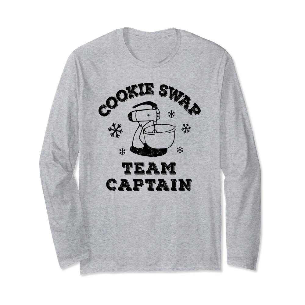 Cookie Swap Team Baking Captain Long Sleeve T-Shirt