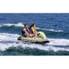 Airhead XCELERATOR, 2 Rider Towable Tube, White/Green/Gray view 2