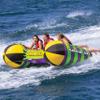 Airhead Thrust, 3 Rider Towable Tube, Green/Purple view 3