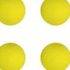 Baosity 10 Pieces/Lot EVA Foam Golf Training Practice Golf Accessories, Yellow, 42mm view 2