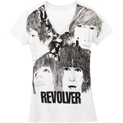 Beatles Revolver Junior Top Small White