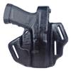 Tactical Scorpion Gear 3 Slot Leather Thumb Break Safety Holster: Fits Smith & Wesson S&W M&P Shield Handguns - not for .45 view 1