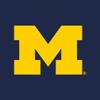 AL1120 - Michigan Wolverines Double Sleeve Print Long Sleeve - 2X-Large - Navy view 3