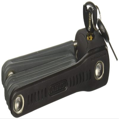 ABUS Bordo uGrip Lite Mini 6055 Keyed Folding Lock: 85cm Black