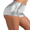 NE PEOPLE Womens Sexy Shorts Metallic/Satin Spandex Hot Pants Made in USA view 2