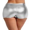 NE PEOPLE Womens Sexy Shorts Metallic/Satin Spandex Hot Pants Made in USA view 3