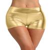 NE PEOPLE Womens Sexy Shorts Metallic/Satin Spandex Hot Pants Made in USA view 1