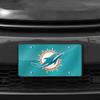 Rico Industries NFL Football Miami Dolphins Teal Color Laser Cut Tag view 2