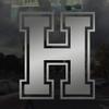 Applicable Pun Varsity Letter H - Vinyl Decal for Outdoor Use on Cars, ATV, Boats, Windows and More - Silver 4 Inches Tall view 2