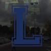 Applicable Pun Varsity Letter L - Vinyl Decal for Outdoor Use on Cars, ATV, Boats, Windows and More - Dark Blue (Navy) 5 Inches Tall view 2