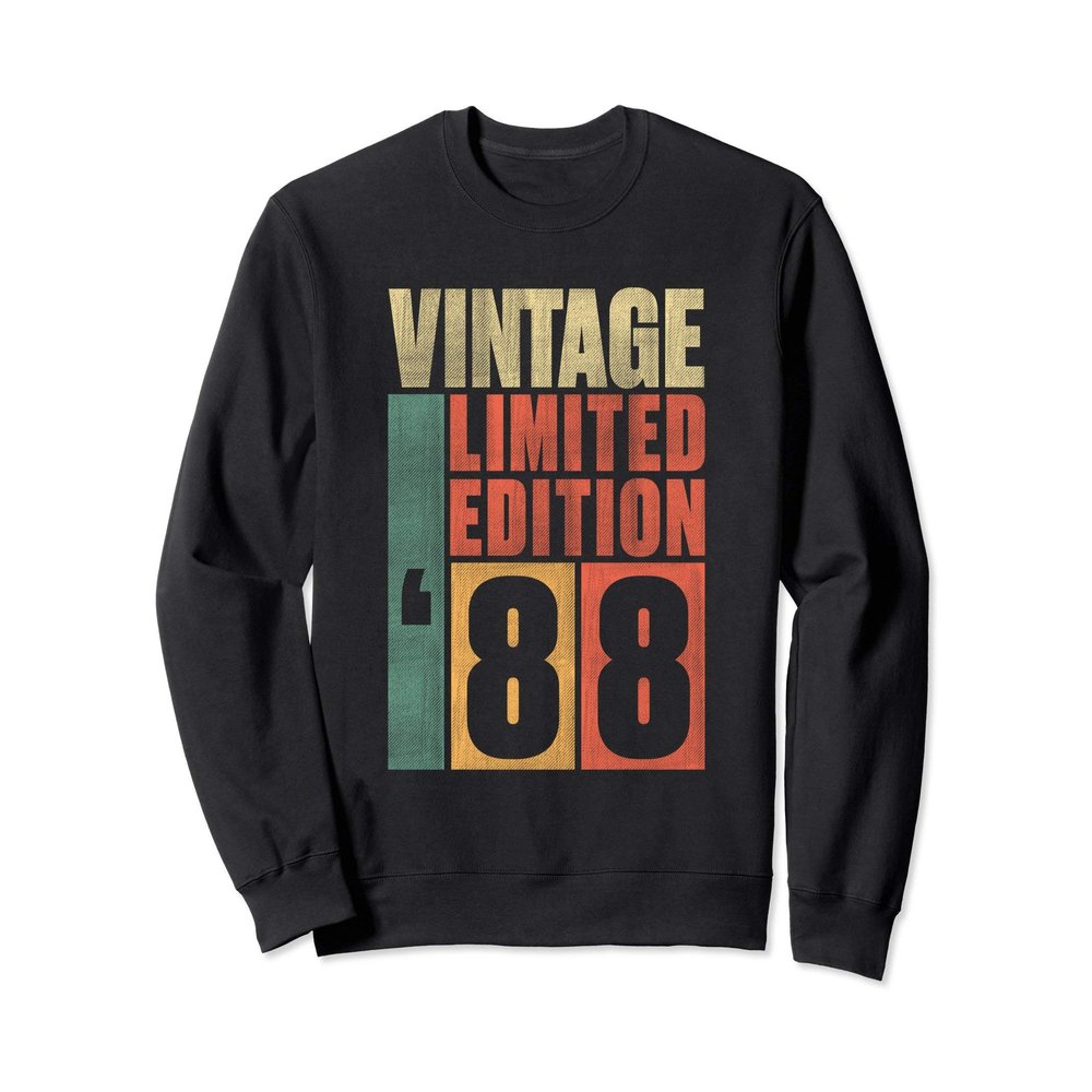 30 Years Old Vintage 80 Limited Edition Birthday Sweatshirt