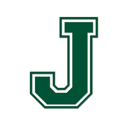 Applicable Pun Varsity Letter J - Vinyl Decal for Outdoor Use on Cars, ATV, Boats, Windows and More - Forest Green 3 Inches Tall