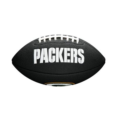WILSON Sporting Goods NFL Green Bay Packers Team Logo Football , Black, Mini Size