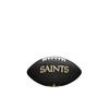 WILSON Sporting Goods NFL New Orleans Saints Team Logo Football , Black, Mini Size view 1