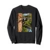 Bearly Hanging On Yellowstone black bear sweatshirt view 1
