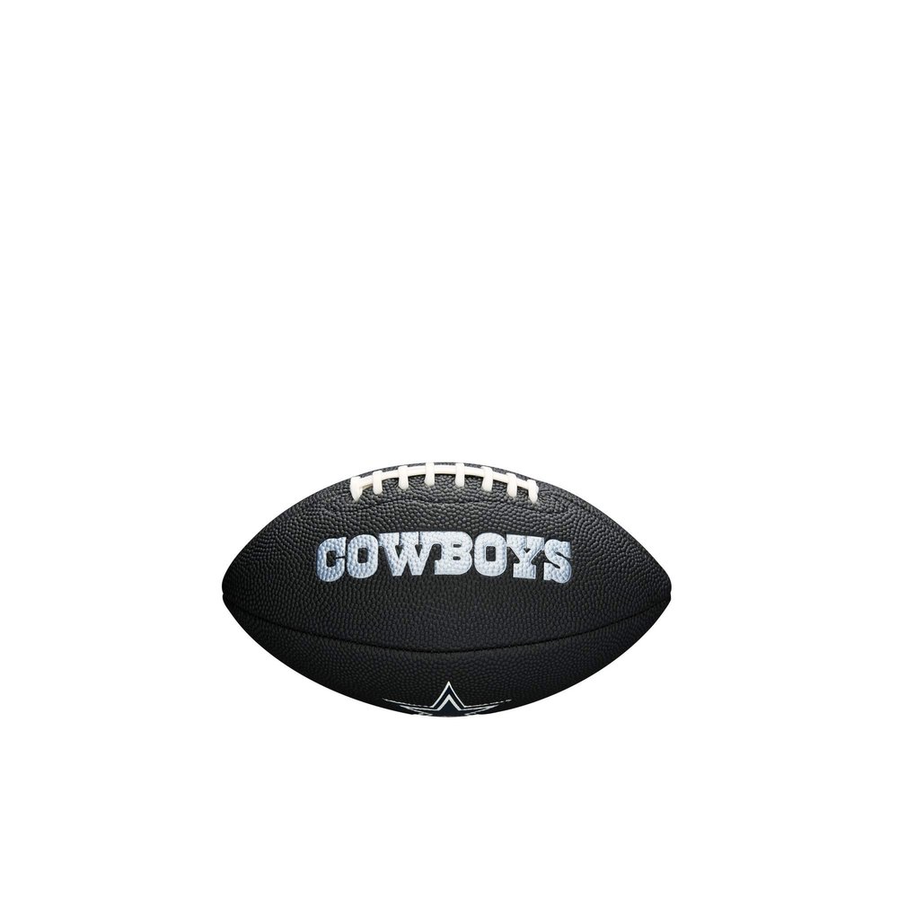 WILSON Sporting Goods NFL Dallas Cowboys Team Logo Football , Black, Mini Size