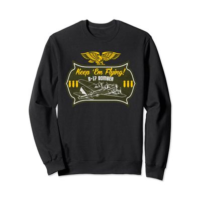 B-17 Bomber WW2 Plane Aviation Airplane Sweatshirt Gift