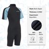 Aunua Kids Wetsuit for Youth Boys Girls, 3mm Shorty Wetsuit for Swimming, Surfing(7036 BlackBlue 14) view 2