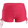 Agoky Women's Boyshorts Bottoms Swim Brief Boardshorts Beachwear Short Swimwear Tie Side Tankini Red Small view 3