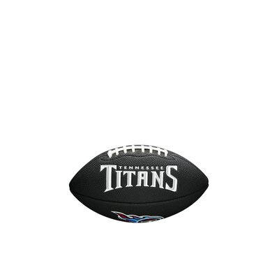 WILSON Sporting Goods NFL Tennessee Titans Team Logo Football , Black, Mini Size