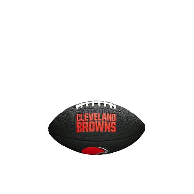 WILSON Sporting Goods NFL Cleveland Browns Team Logo Football , Black, Mini Size