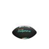 WILSON Sporting Goods NFL Miami Dolphins Team Logo Football , Black, Mini Size view 1