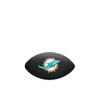 WILSON Sporting Goods NFL Miami Dolphins Team Logo Football , Black, Mini Size view 3