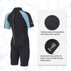 Aunua Kids Wetsuit for Youth Boys Girls, 3mm Shorty Wetsuit for Swimming, Surfing(7036 BlackBlue 8) view 4