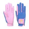 Little Rider Childrens/Kids Star in Show Riding Gloves (Small) (Prism Pink/Regatta Blue) view 1