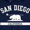 Spreadshirt San Diego California State Women's Hoodie, S, navy view 2