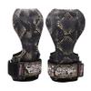 Cobra Grips PRO Weight Lifting Gloves Heavy Duty Straps Alternative Power Lifting Hooks Best for Deadlifts Adjustable Neoprene Padded Wrist Wraps Support Bodybuilding (PRO Snake Rubber TM) view 2