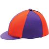 HY Two Tone Lycra Hat Cover One Size Navy Orange view 4