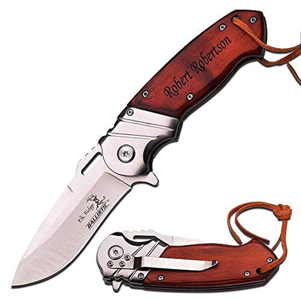 GIFTS INFINITY Free Engraving Pocket Knife (ER-A003SW)