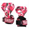 Cobra Grips PRO Weight Lifting Gloves Heavy Duty Straps Alternative Power Lifting Hooks Best for Deadlifts Adjustable Neoprene Padded Wrist Wraps Support Bodybuilding (FIT Pink CAMO Rubber) view 1