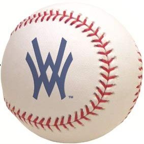 4 Inch WVU Baseball Decal West Virginia University Mountaineers Logo WV Removable Wall Sticker Art NCAA Home Room Decor 4 by 4 Inches